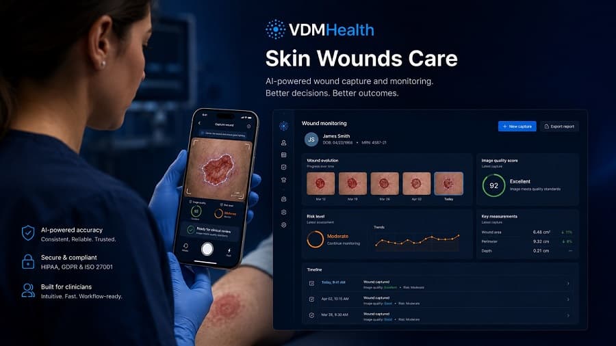 Complex Wounds — Smartphone Imaging & Clinical AI Workflow
